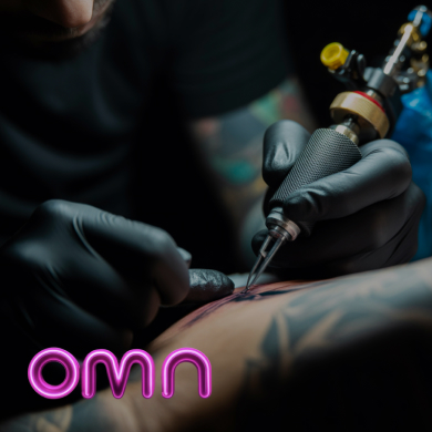 Лендинг для studio OMN Tattoo